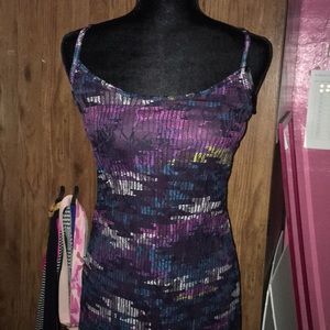 Multi colored maxi dress